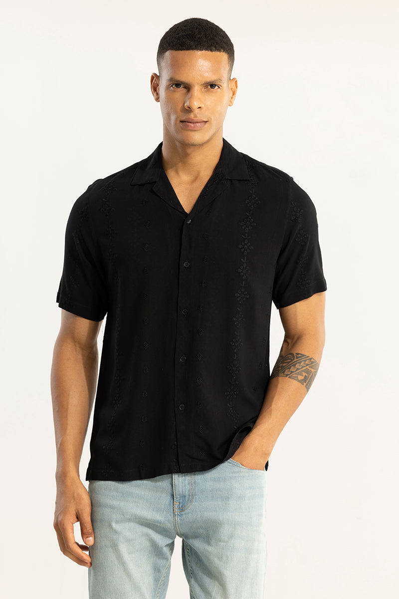 Recto Black Stripe Shirt