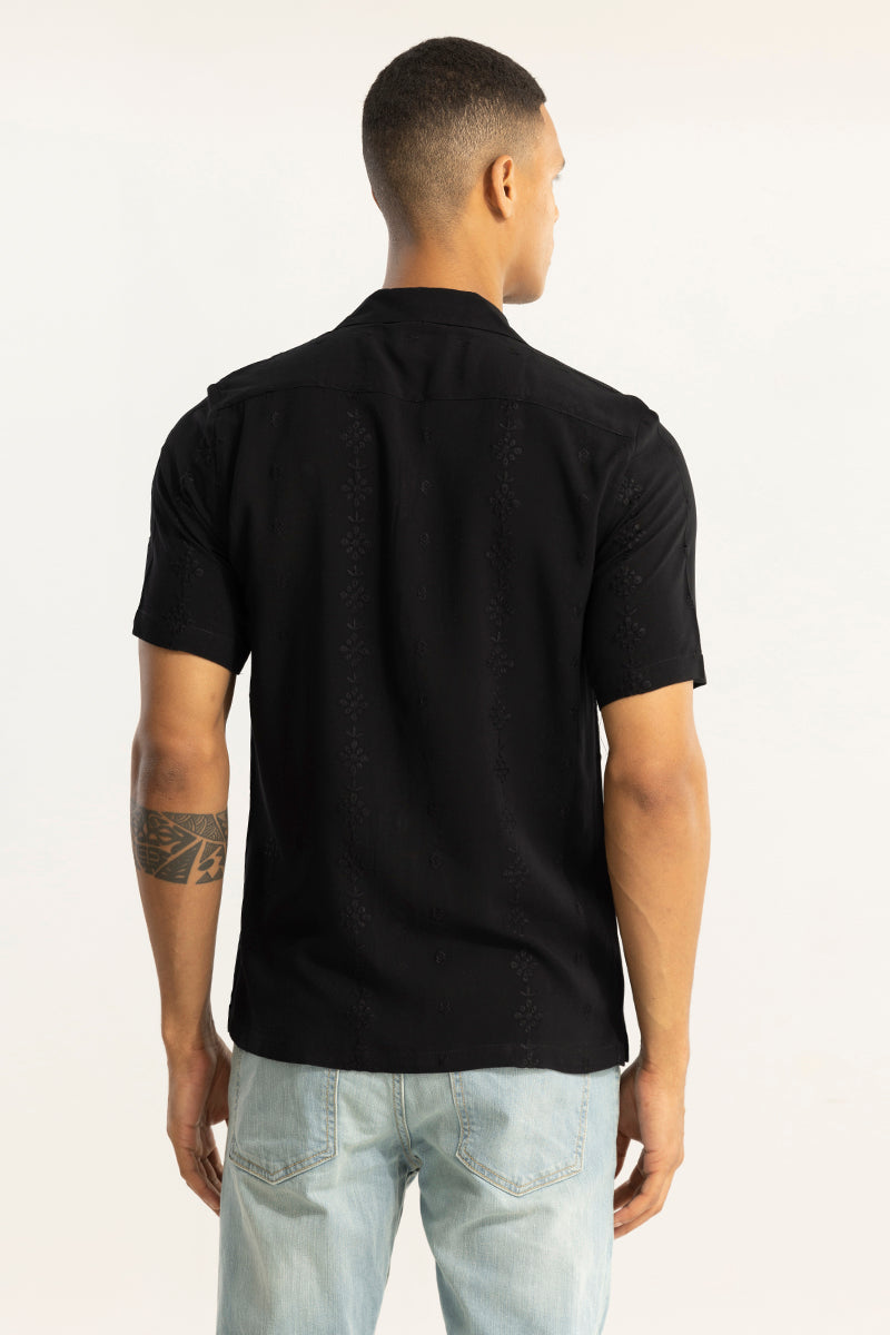 Recto Black Stripe Shirt