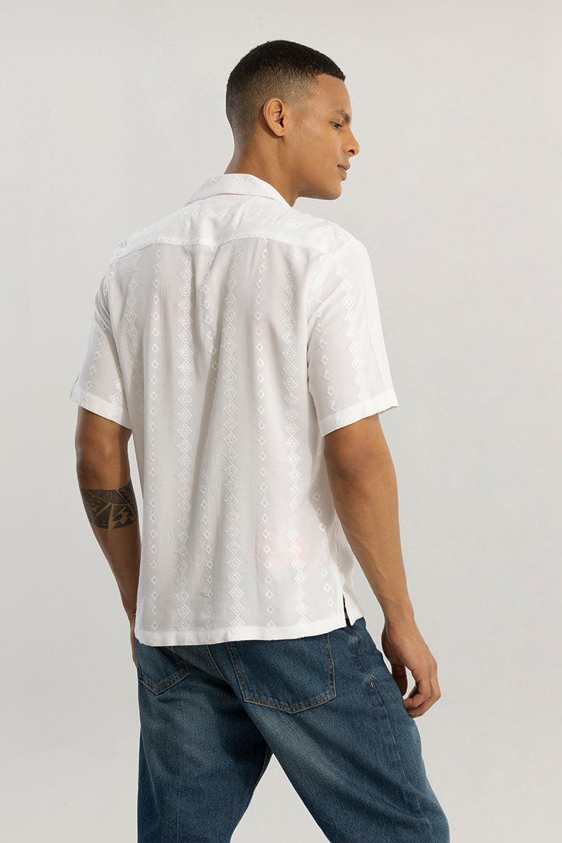 Dicut White Stripe Shirt