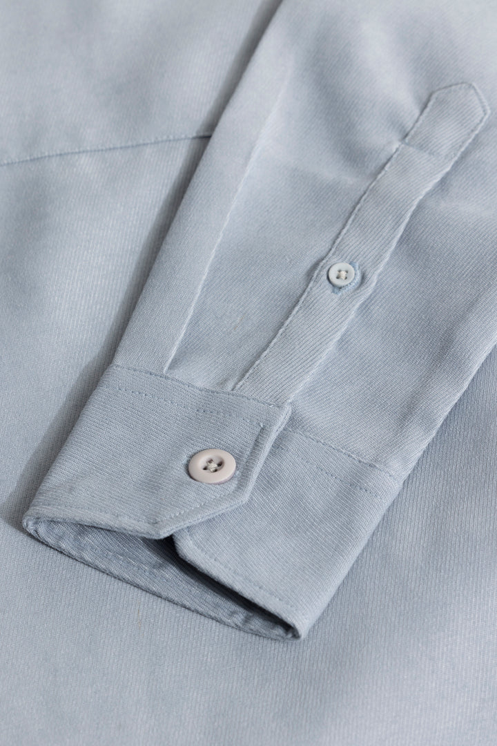 Chenille Grey Overshirt