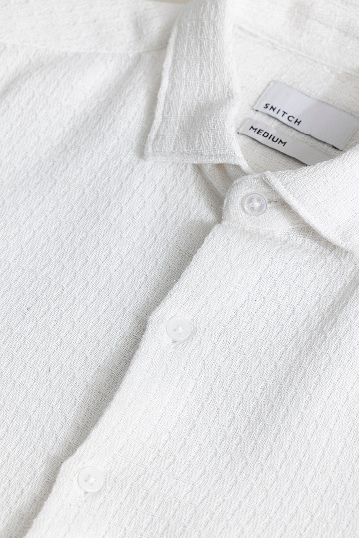 RelaxKnit White Shirt