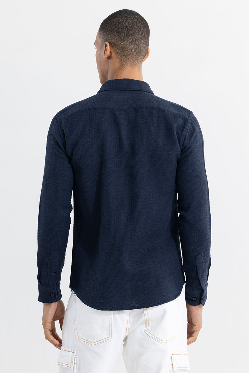 RelaxKnit Navy Shirt