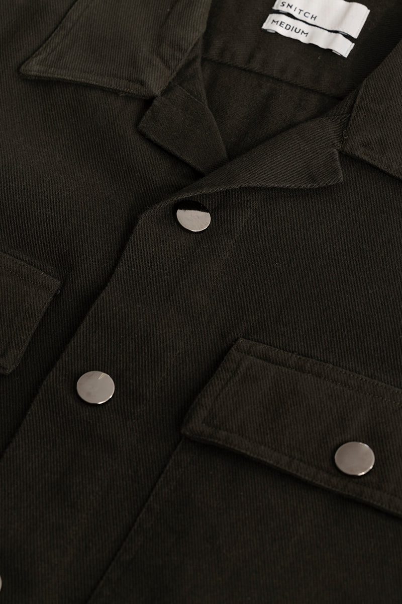 EasySnap Olive Shirt