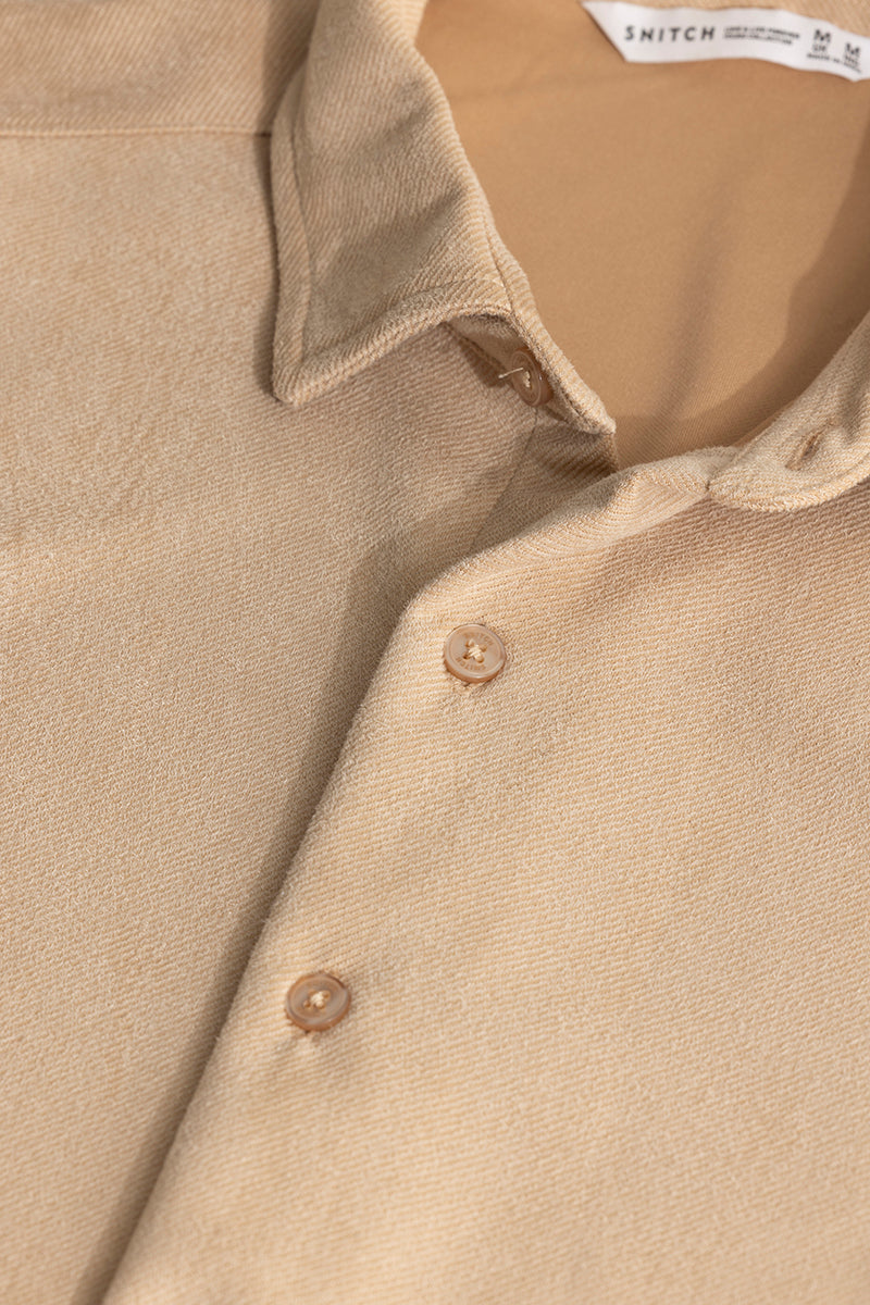 TwillThrive Beige Shirt