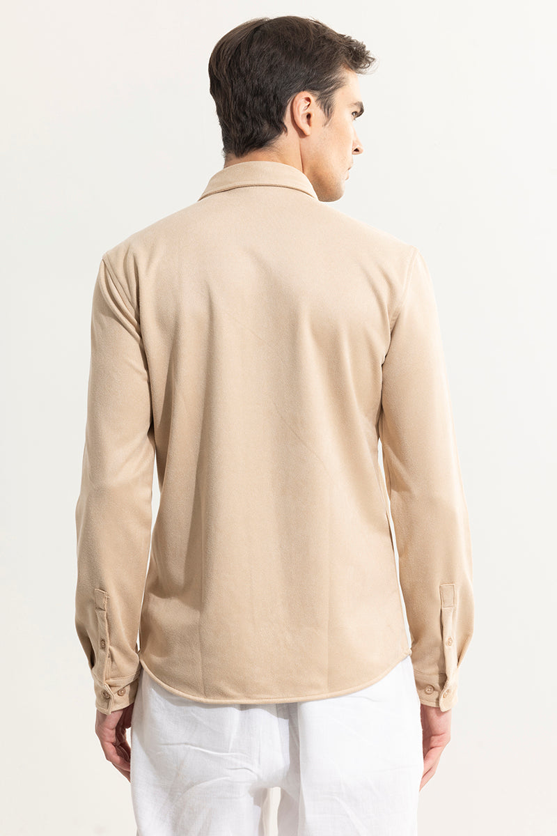 TwillThrive Beige Shirt