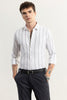 Line-Age White Giza Cotton Shirt