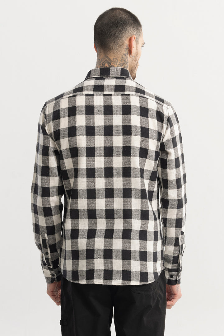 Chess Square Black Checks Shirt