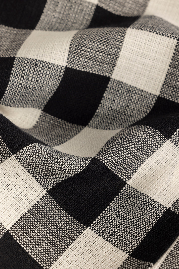 Chess Square Black Checks Shirt