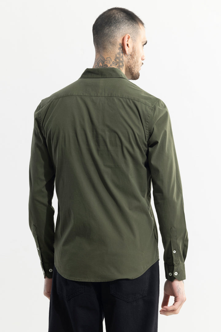 Duple Pocket Olive Shirt