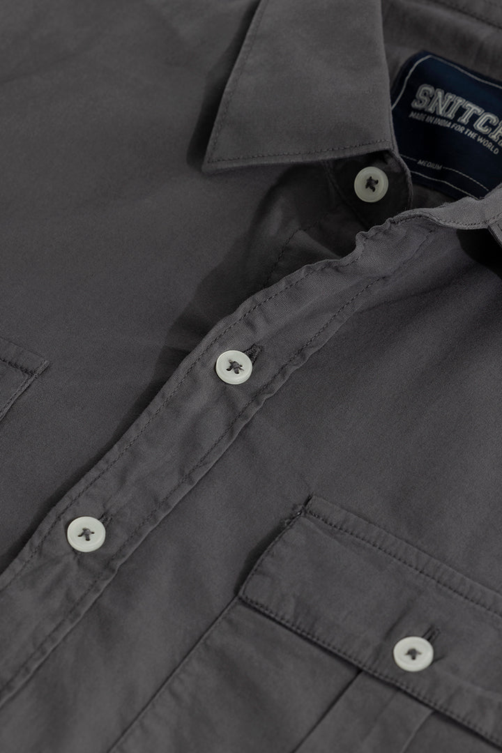 Duple Pocket Grey Shirt