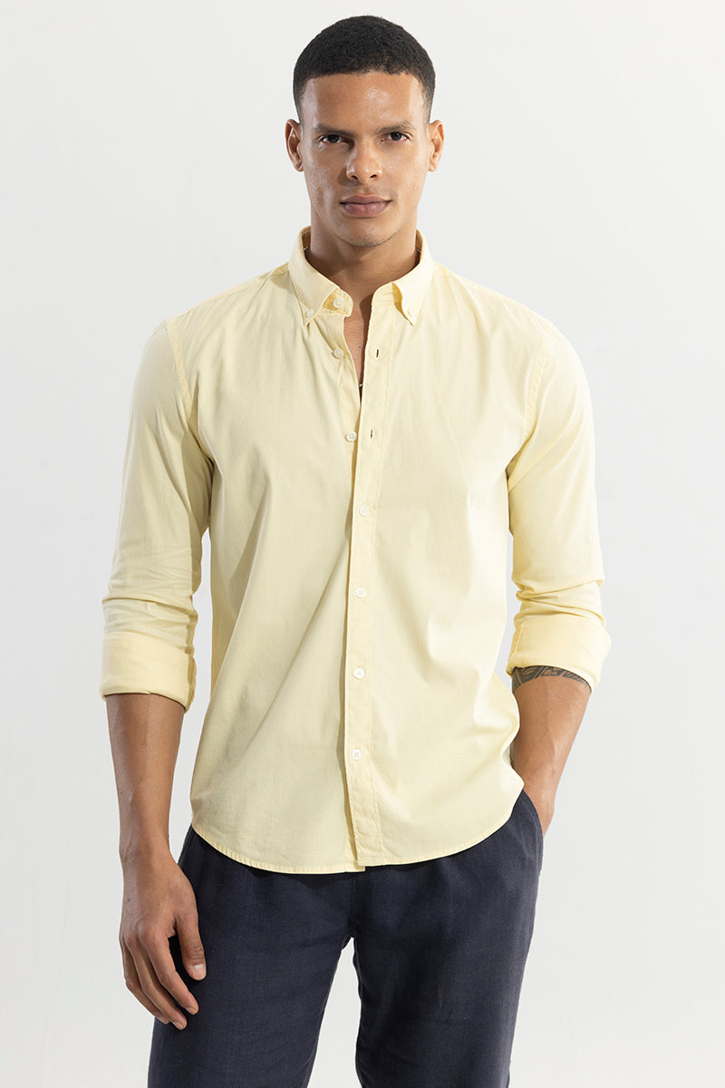 Leisure Yellow Shirt