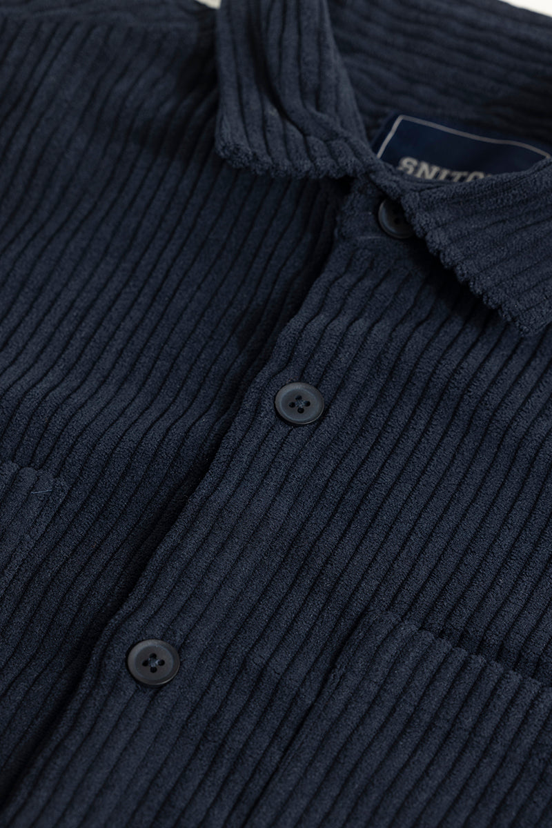 Cozy Cord Navy Shirt