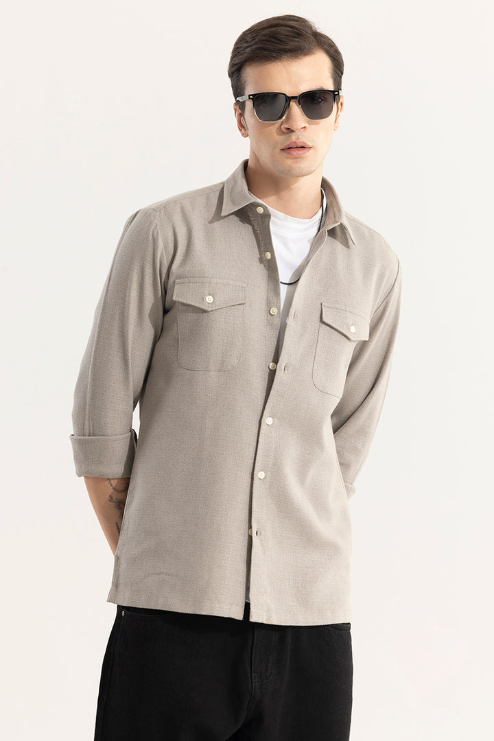 Seacrust Moth Grey Shirt