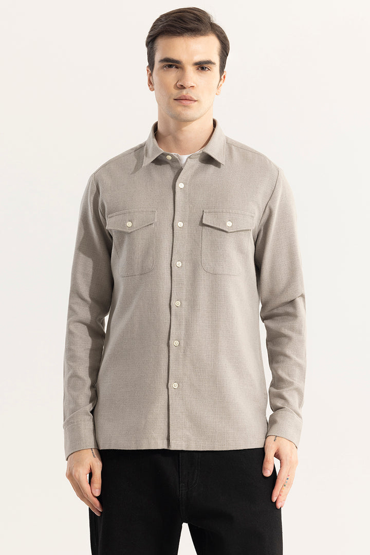 Seacrust Moth Grey Shirt