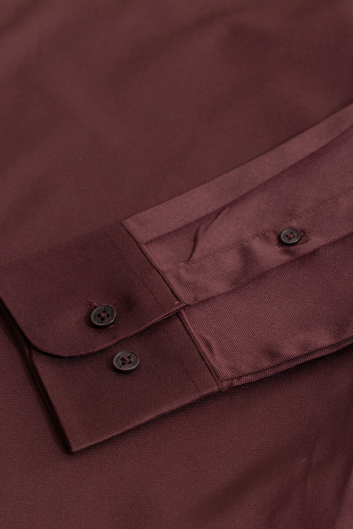 Meteoric Wine Red Shirt