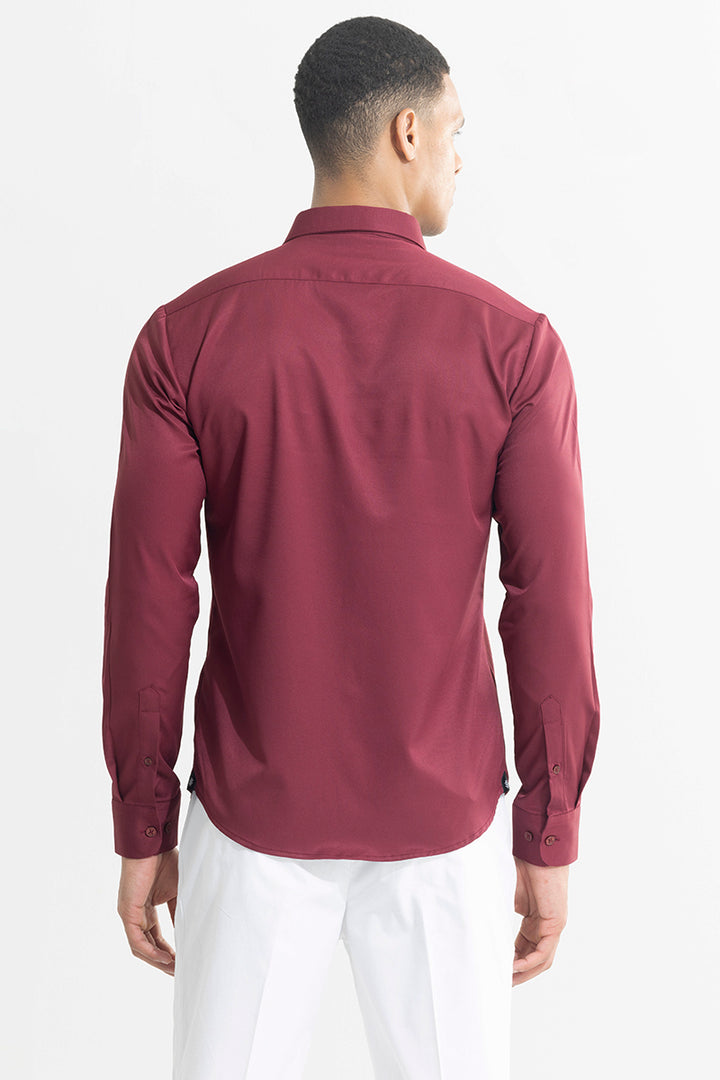 Meteoric Maroon Shirt