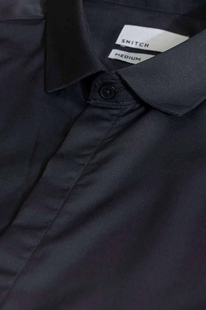 Meteoric Sable Black Shirt