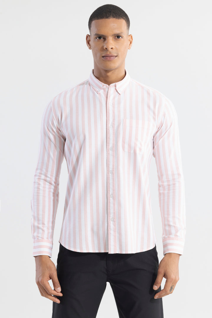 Pinstripe Pink Shirt