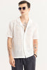 Crisscross Arrow White Hakoba Shirt