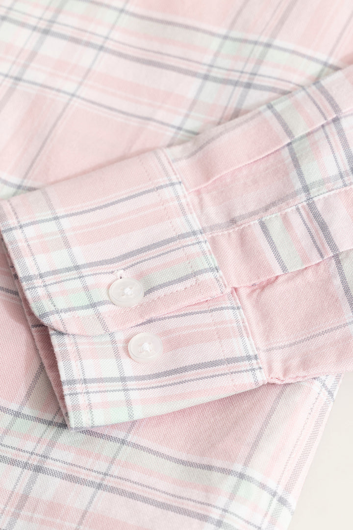 Tartan Matrix Pink Checks Shirt