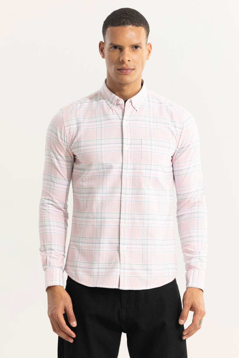 Tartan Matrix Pink Checks Shirt