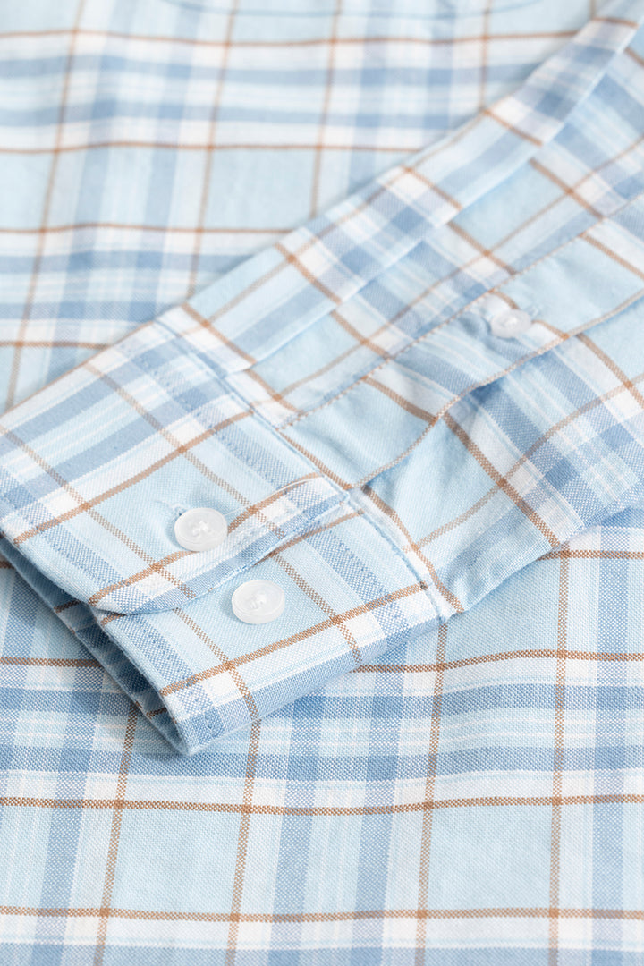 Tartan Matrix Blue Checks Shirt