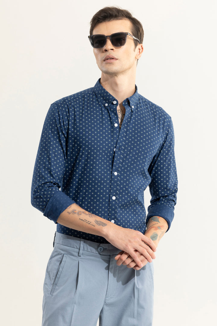 Girdle Navy Shirt