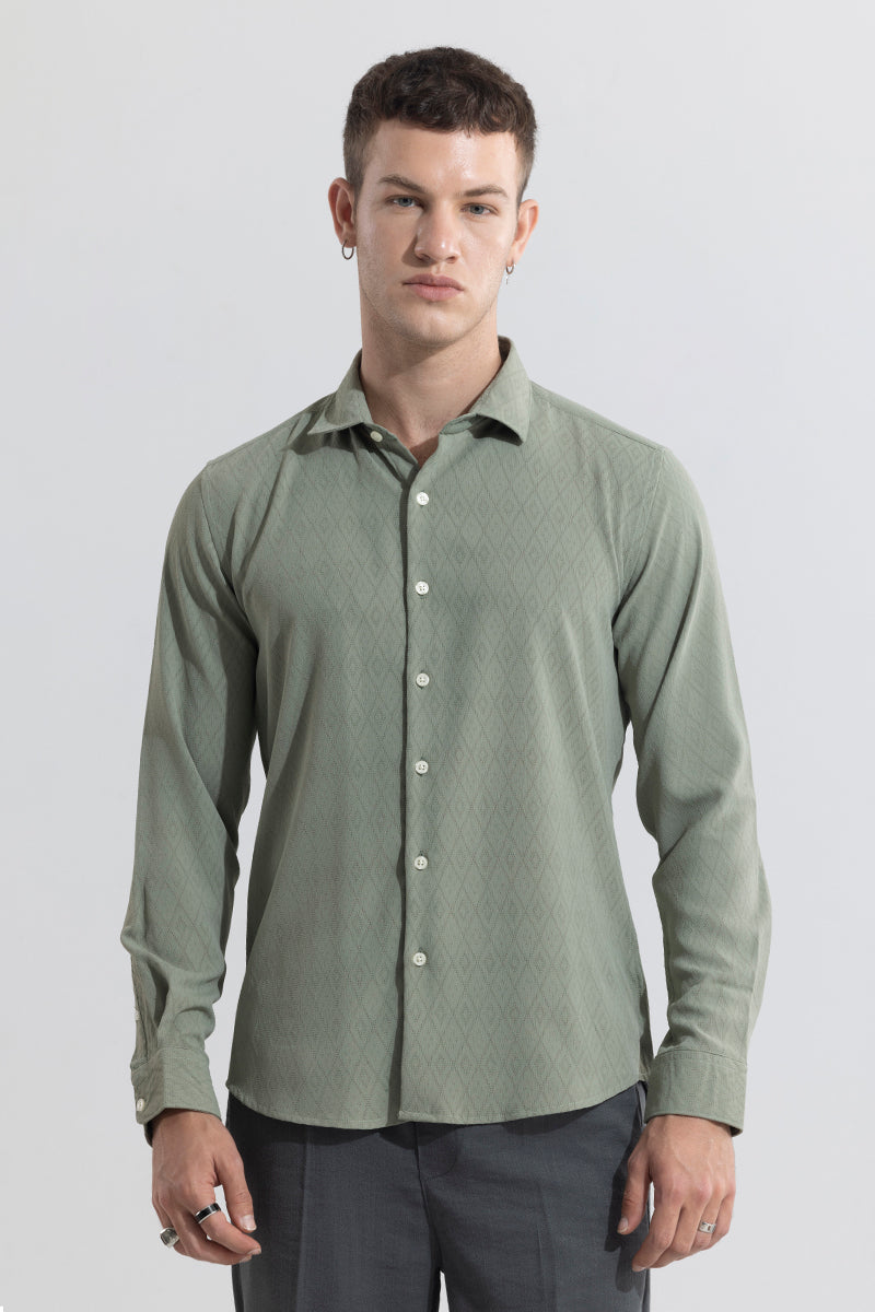 Solitaire Moss Green Shirt