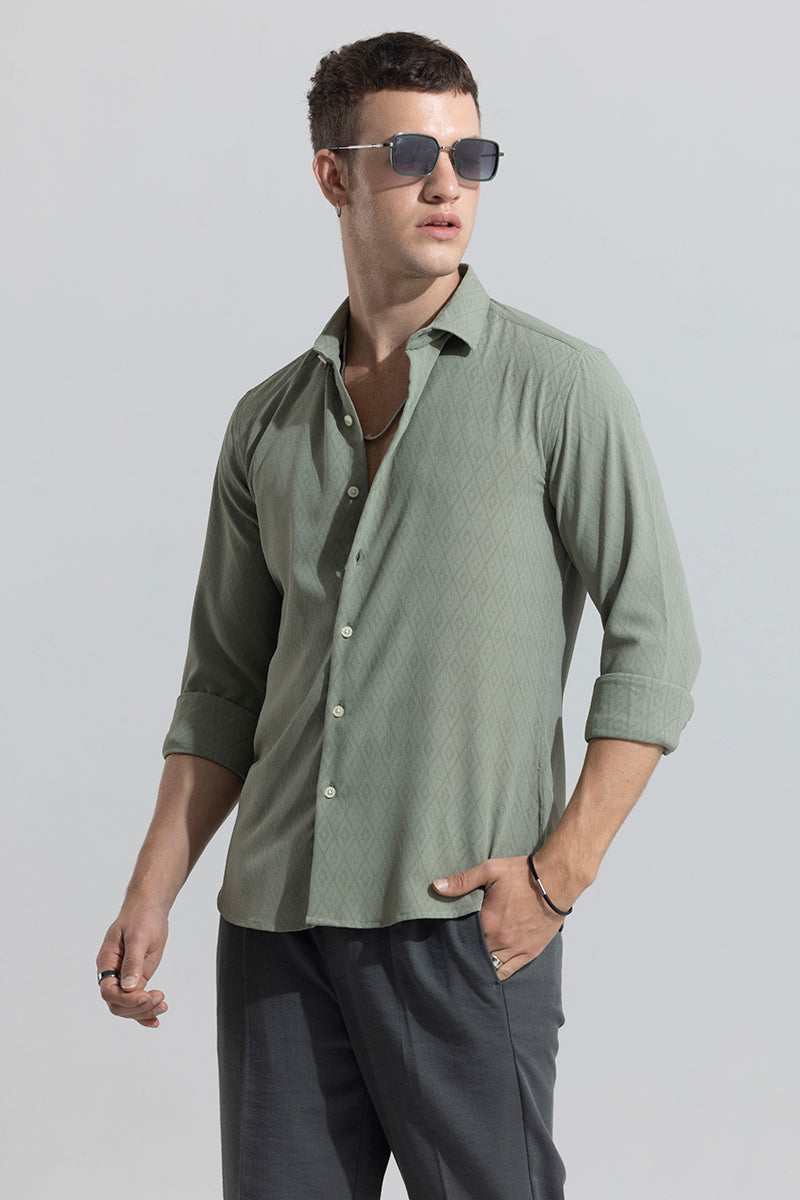 Solitaire Moss Green Shirt