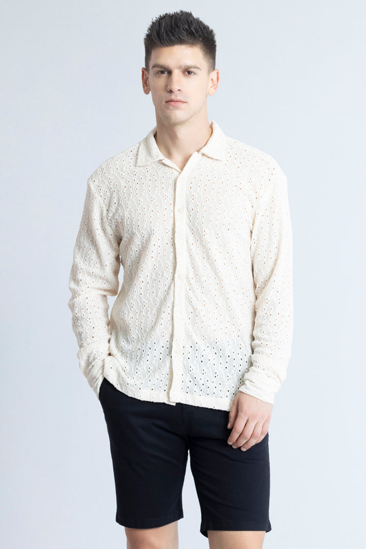 Whisper-Soft Cream Shirt