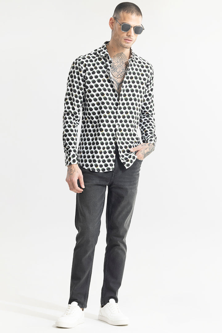 Dot Dazzle Black Shirt