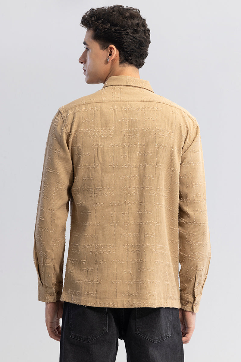 Fabric Fusion Brown Shirt