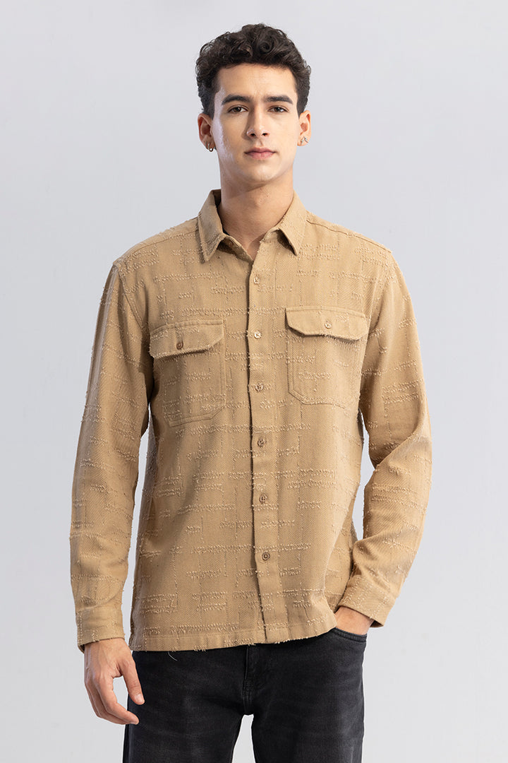 Fabric Fusion Brown Shirt