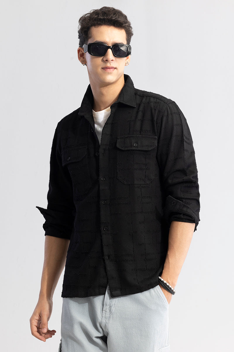 Fabric Fusion Black Shirt