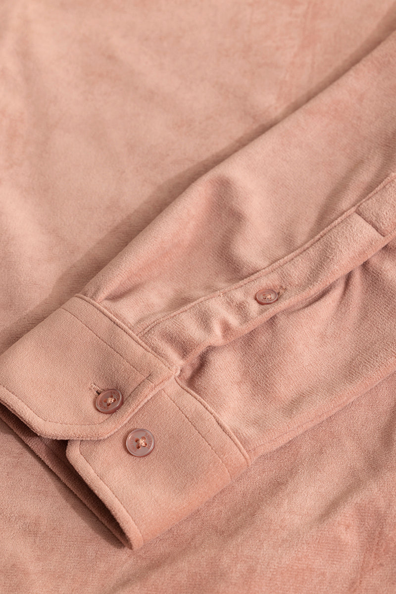 Suede Pulse Pink Shirt