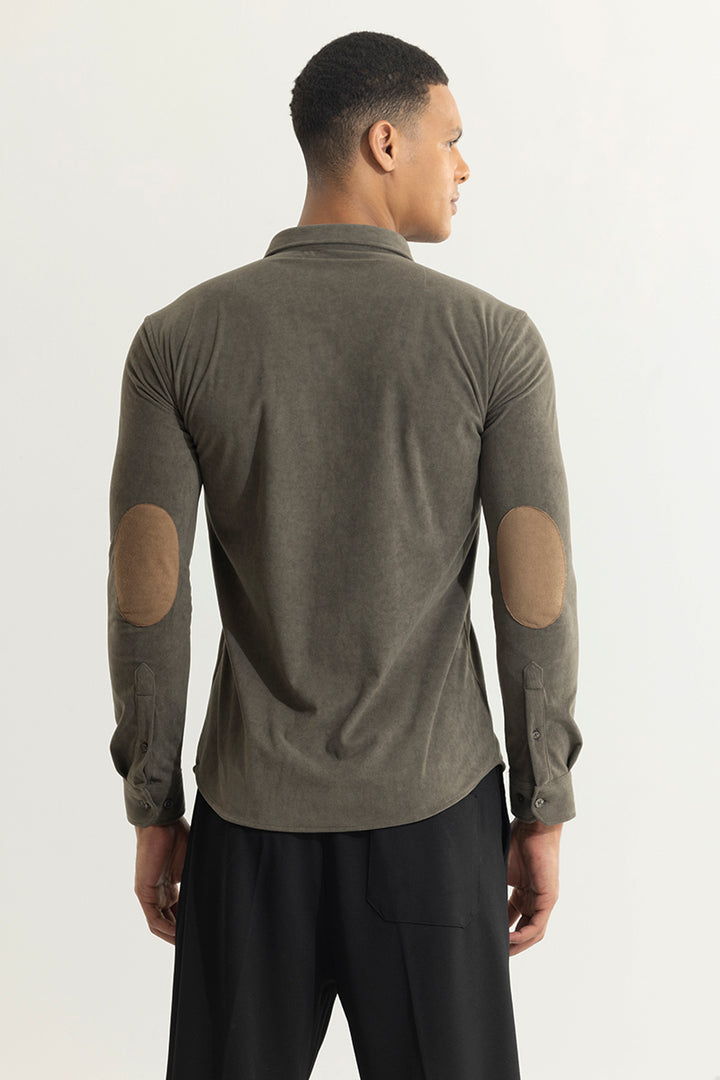 Suede Pulse Shadow Grey Shirt