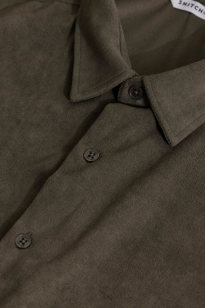 Suede Pulse Shadow Grey Shirt