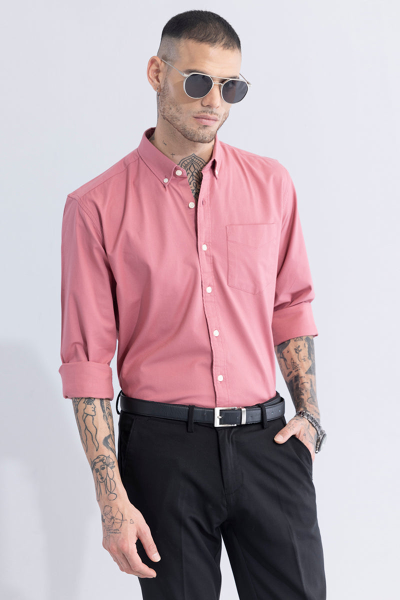 Timeless Tailored Pink Shirt