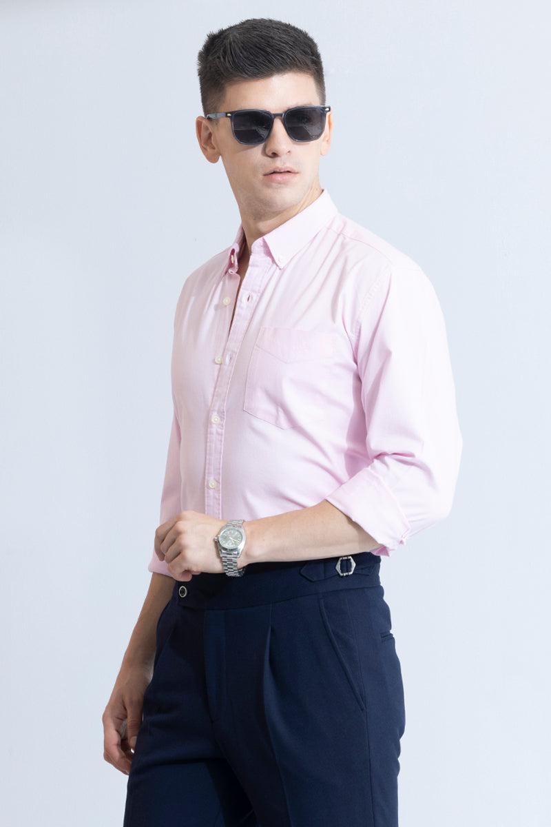 Timeless Tailored Light Pink Shirt