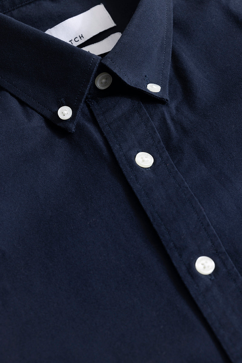 Buy Men's Timeless Tailored Navy Shirt Online | SNITCH