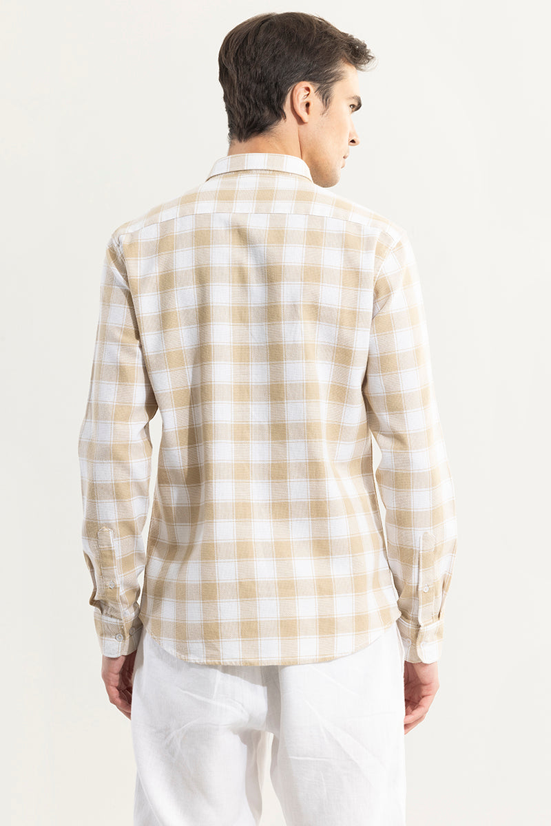 Summer Bliss Yellow Checks Shirt