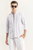 Breezy Lavender Stripes Shirt