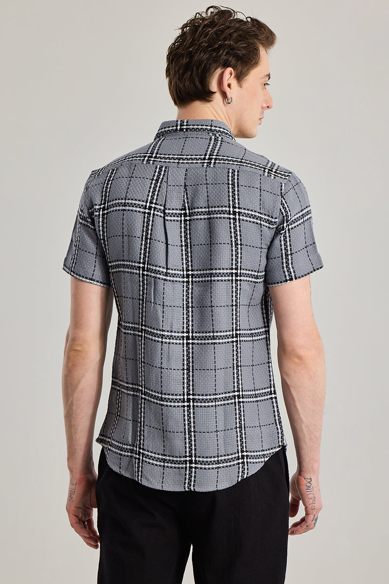 Plaidura Grey Check Shirt