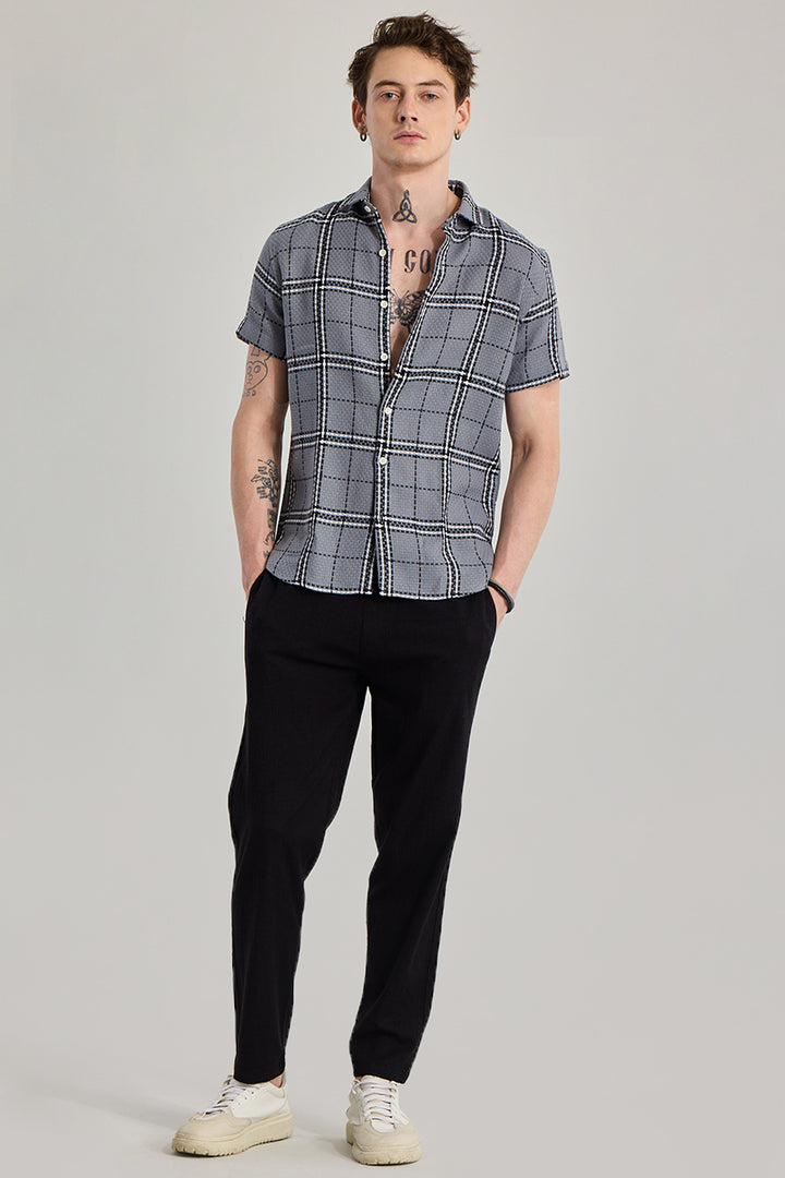 Plaidura Grey Check Shirt