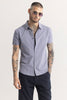 Sleek Threadique Grey Stitchless Shirt