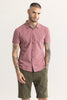 Sleek Threadique Pink Stitchless Shirt