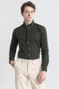 Shirtique Olive Shirt