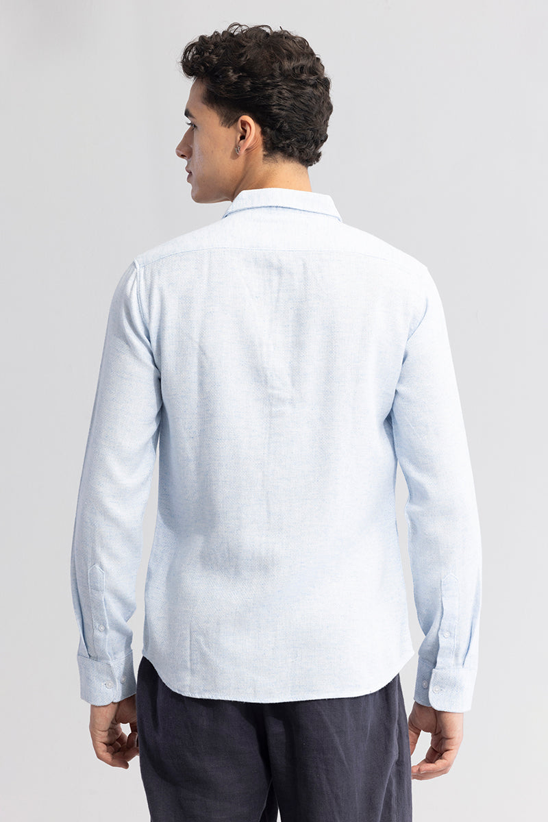 Linen Breeze Blue Shirt