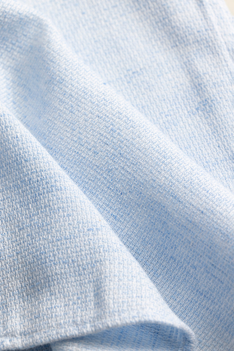 Linen Breeze Blue Shirt