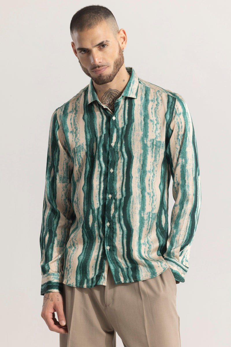 Ripple Ocean Blue Shirt